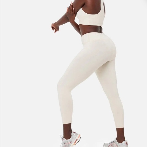 MATE The Label Organic Stretch Midi Leggings - Bone - Picture 6 of 14